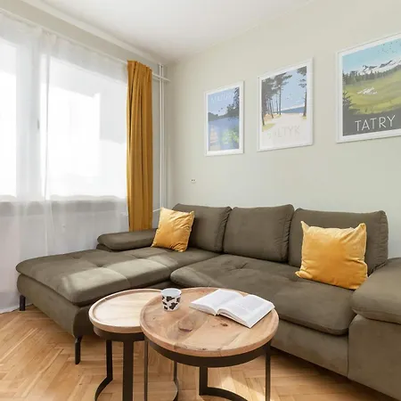 Jasny Z Pieknym Widokiem Na By Renters 公寓 格但斯克