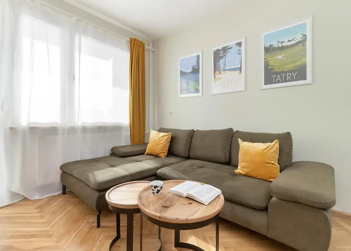 Jasny Z Pieknym Widokiem Na By Renters Daire Gdansk